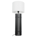 Настольная лампа с металлиеским черным трубчатым основанием Fulgurite варинант исполнения - 3 | Loft Concept в Липецке