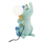 Настольная лампа для детской Голубой Енот  варинант исполнения - 1 | Loft Concept в Липецке