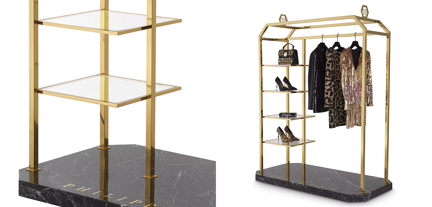 Вешалка для одежды Philipp Plein Clothing stand Couture Вешалка для одежды Philipp Plein Clothing stand Couture - Loft-Concept в Липецке