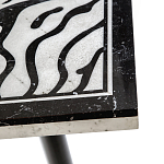 Стол обеденный из натурального мрамора Marble BW Accent Table варинант исполнения - 2 | Loft Concept в Липецке