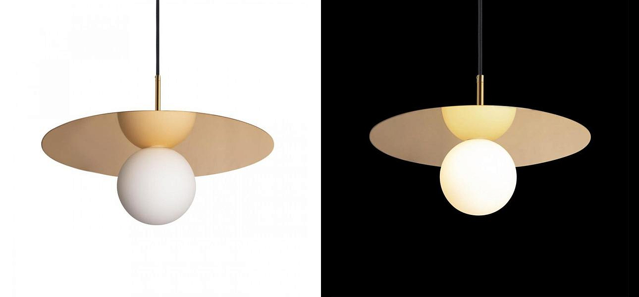 Подвесной светильник MATISSE Gold 35 см Подвесной светильник MATISSE Gold 35 см - Loft-Concept в Липецке