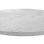 Стол обеденный с круглой светло-серой столешницей Harris Collection варинант исполнения - 3 | Loft Concept в Липецке