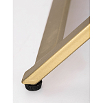 Приставной столик с выдвижным ящиком  White Table Carved Pattern варинант исполнения - 6 | Loft Concept в Липецке