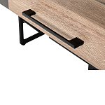 Стол рабочий в стиле лофт с ящиками и системой хранения Urban Style Space варинант исполнения - 4 | Loft Concept в Липецке