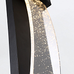 Настенный фонарь уличный прямоугольный черного цвета со стеклом с пузырьками Eurofase варинант исполнения - 4 | Loft Concept в Липецке