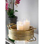 Поднос железный Gold Mesh варинант исполнения - 7 | Loft Concept в Липецке