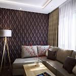 Гипсовая 3D Панель M-102 варинант исполнения - 1 | Loft Concept в Липецке