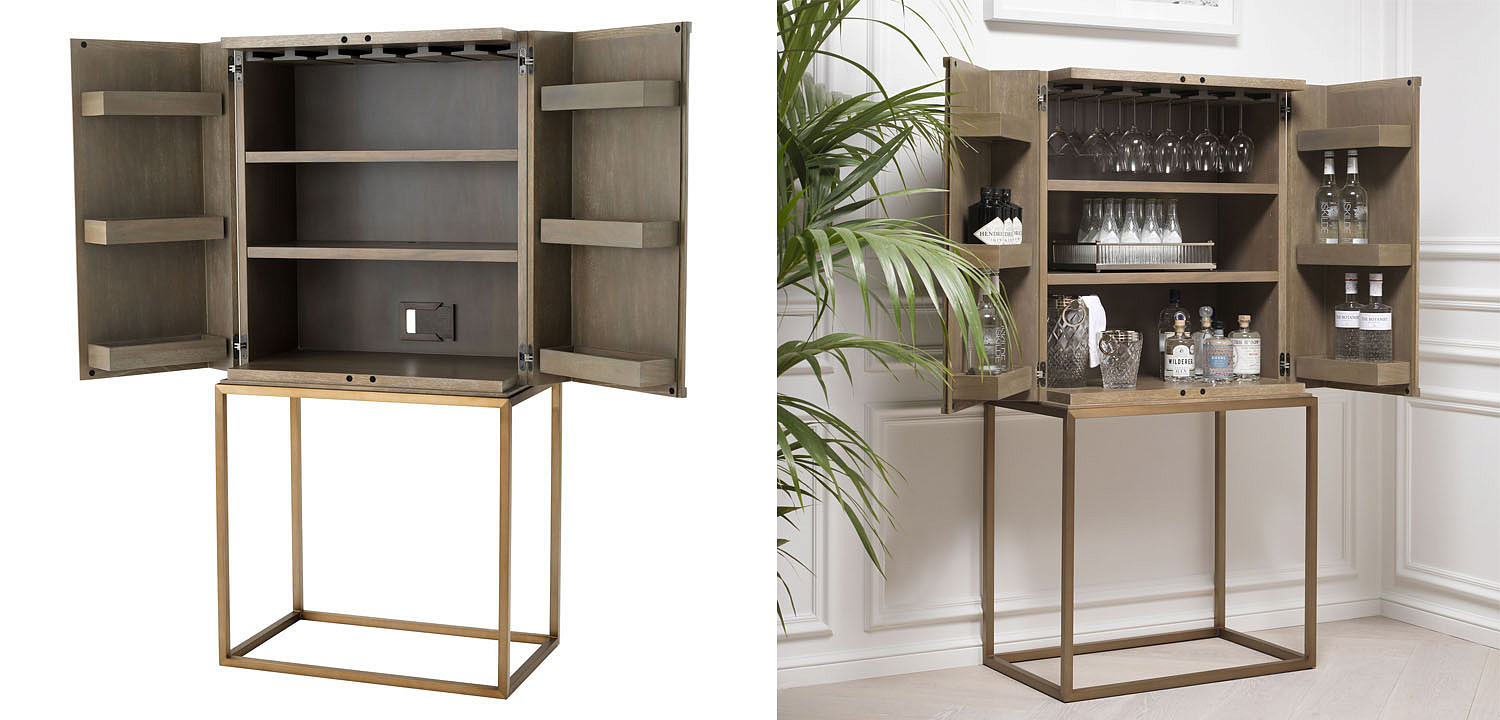 Шкаф для вина Eichholtz WINE CABINET HIGHLAND Шкаф для вина Eichholtz WINE CABINET HIGHLAND - Loft-Concept в Липецке