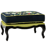 Банкетка из натурального бука с изображением птиц и цветов Blooming Birds варинант исполнения - 1 | Loft Concept в Липецке