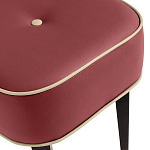 Квадратный мягкий пуф на черных ножках Winton Pouf Square варинант исполнения - 14 | Loft Concept в Липецке