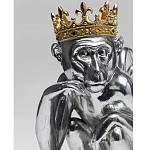 Статуэтка обезьяна в короне серебряная Golden Monkey варинант исполнения - 1 | Loft Concept в Липецке