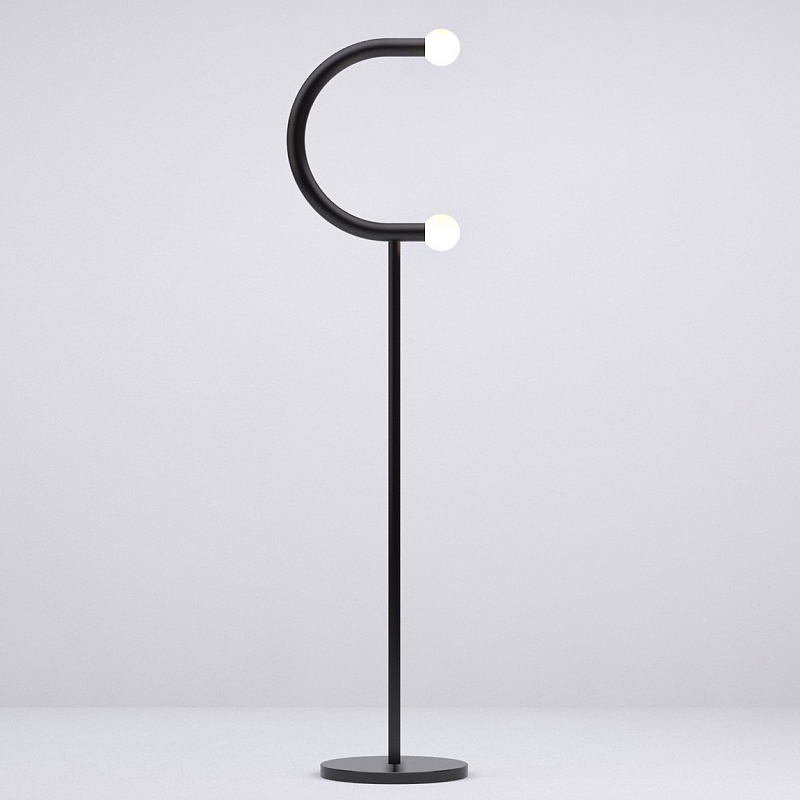 Торшер Bower Studios C Floor Lamp Черный Торшер Bower Studios C Floor Lamp Черный в Липецке | Loft Concept