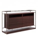Дизайнерский комод в металлическом каркасе Valerian варинант исполнения - 1 | Loft Concept в Липецке