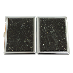 Портсигар с газовой зажигалкой из натурального камня Мусковит Stone Cigarettes Cases варинант исполнения - 4 | Loft Concept в Липецке