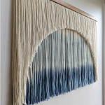 Панно дизайнерское из нитей Quiet Sea варинант исполнения - 2 | Loft Concept в Липецке