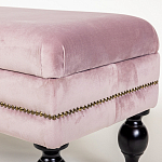 Мягкая банкетка с зоной для хранения Casket Dusty Rose варинант исполнения - 4 | Loft Concept в Липецке