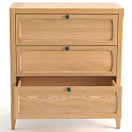 Комод с 3-мя ящиками светлый дуб Silva Oak Chest of Drawers варинант исполнения - 3 | Loft Concept в Липецке