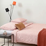 Постельное белье розового цвета с рисунком 150х200 см Blossom Essence варинант исполнения - 4 | Loft Concept в Липецке