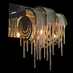 Бра с перфорированными металлическими дугами и цепочками 22 см Atlantis Chain варинант исполнения - 8 | Loft Concept в Липецке