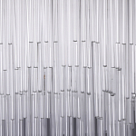 Люстра круглая с прозрачными стеклянными трубками Nembus варинант исполнения - 3 | Loft Concept в Липецке