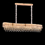 Люстра волнистой формы с каскадом из прозрачного хрусталя Constant Sparks варинант исполнения - 2 | Loft Concept в Липецке