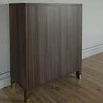 Комод Elsa Dreams Walnut Двухстворчатый  варинант исполнения - 7 | Loft Concept в Липецке