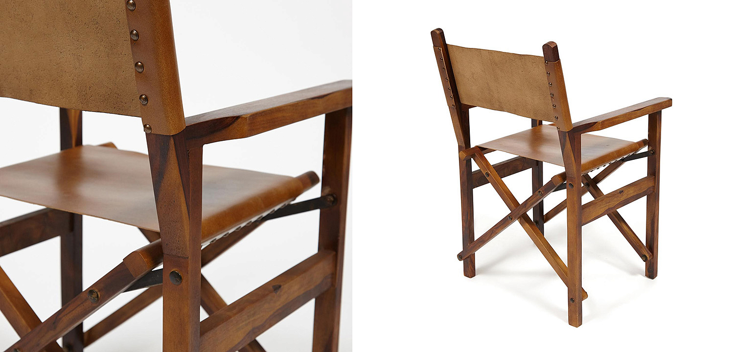 Кресло Buffalo Leather folding armchair Кресло Buffalo Leather folding armchair - Loft-Concept в Липецке