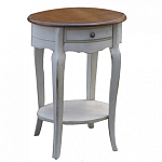 Тумба прикроватная овальная с ящиком Interiors Romance варинант исполнения - 1 | Loft Concept в Липецке