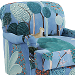 Дизайнерское классической формы на колесиках Trumann Armchair варинант исполнения - 3 | Loft Concept в Липецке