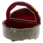 Шкатулка с зеркалом из натуральных камней Stone Casket варинант исполнения - 3 | Loft Concept в Липецке