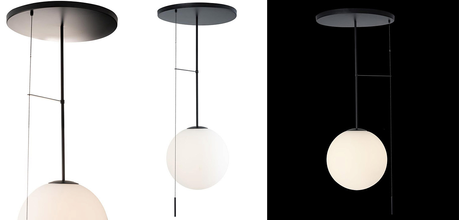 Потолочный светильник Alston black 45 Потолочный светильник Alston black 45 - Loft-Concept в Липецке