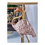 Настольная лампа с абажуром Розовый Фламинго Porcelain Flamingo Lamp варинант исполнения - 3 | Loft Concept в Липецке