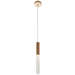 Подвесной светильник Dew Drops Tube Gold Hanging Lamp варинант исполнения - 3 | Loft Concept в Липецке
