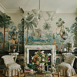 Обои ручная роспись River Scenes of Bengal Kolkata варинант исполнения - 4 | Loft Concept в Липецке