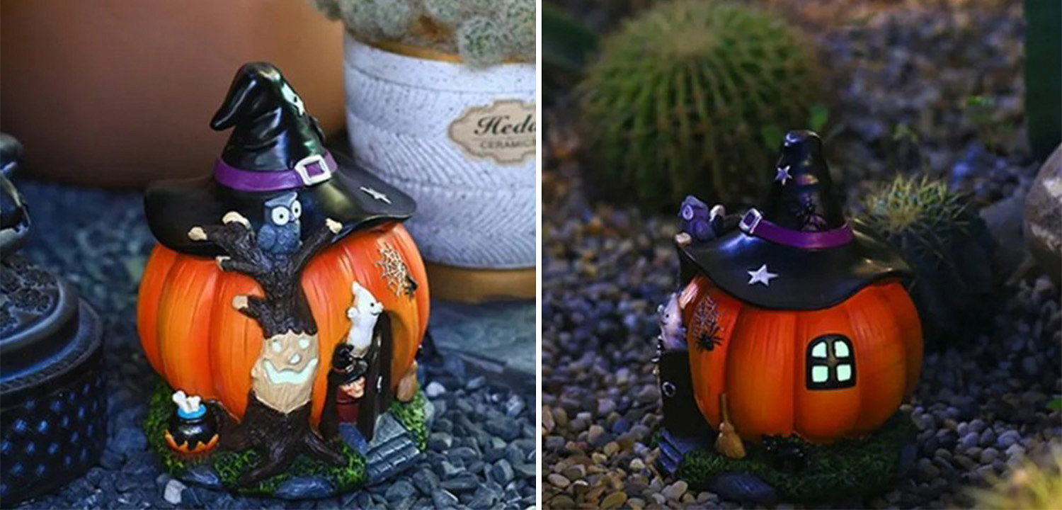 Статуэтка Pumpkin House Witch Статуэтка Pumpkin House Witch - Loft-Concept в Липецке