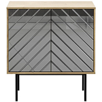 Шкаф-буфет с зеркальным декором Serena Cupboard варинант исполнения - 2 | Loft Concept в Липецке