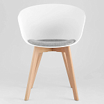 Стул из пластика с мягким сиденьем Eames варинант исполнения - 2 | Loft Concept в Липецке