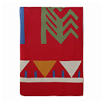 Плед хлопковый по мотивам чувашских орнаментов Ural and Siberian Patterns варинант исполнения - 5 | Loft Concept в Липецке