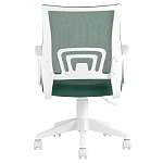 Офисное кресло с основанием из белого пластика Desk chairs Green варинант исполнения - 4 | Loft Concept в Липецке