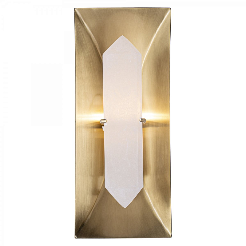 Бра HALCYON Rectangle Sconce Латунь Бра HALCYON Rectangle Sconce Латунь в Липецке | Loft Concept