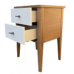 Тумба прикроватная с 2-мя ящиками Tasteful Furniture Light варинант исполнения - 2 | Loft Concept в Липецке