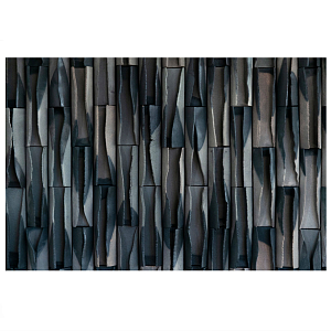 Современное Объемное Панно на стену Horizontal rhythmic waves