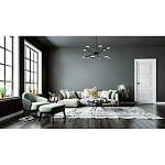 Люстра черного цвета на штанге Noir Supernova варинант исполнения - 3 | Loft Concept в Липецке