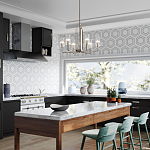  Люстра с прозрачными рифлеными цилиндрическими плафонами Kichler варинант исполнения - 26 | Loft Concept в Липецке