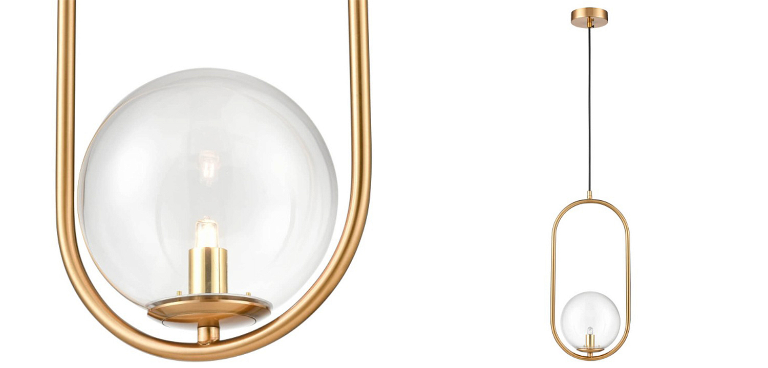 Подвесной светильник B.LUX C Ball oval gold Подвесной светильник B.LUX C Ball oval gold - Loft-Concept в Липецке