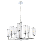 Люстра с 9-ю цилиндрическими стеклянными плафонами Jeanette варинант исполнения - 7 | Loft Concept в Липецке