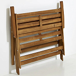 Деревянная садовая скамейка складная Gary Wood Bench варинант исполнения - 2 | Loft Concept в Липецке