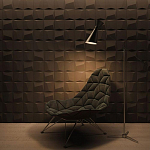 Гипсовая 3D Панель M-26 варинант исполнения - 2 | Loft Concept в Липецке