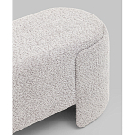 Банкетка Taks букле светло-серый варинант исполнения - 3 | Loft Concept в Липецке