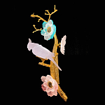 Бра с цветочным декором и птичкой Miscellaneous herbs варинант исполнения - 1 | Loft Concept в Липецке